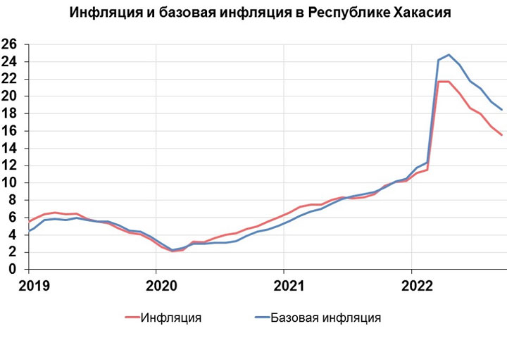 Что и как сильно подорожало в Хакасии