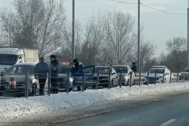 Между Черногорском и Абаканом произошло массовое ДТП