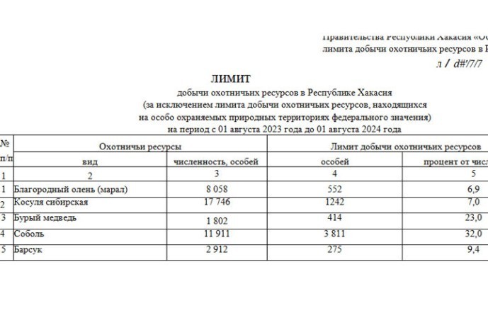 В Хакасии бурые медведи становятся добычей охотников