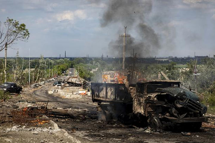 Укро-Геббельс в одиночку громит российские войска под Северодонецком