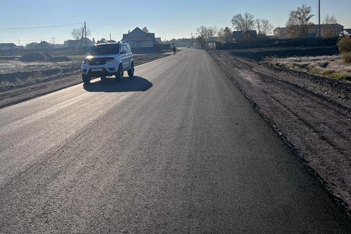 В Чапаево завершается реконструкция дороги 