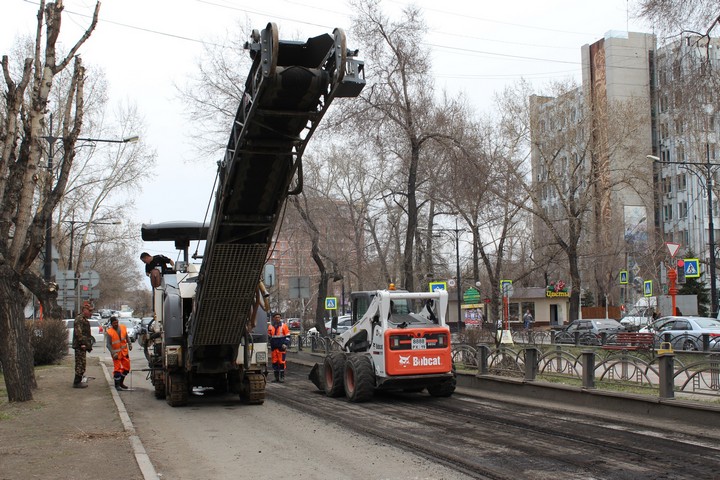 Более 24 млн планирует затратить Абакан на ямочный ремонт