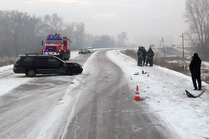 В авариях на дорогах Хакасии за сутки пострадали пять человек