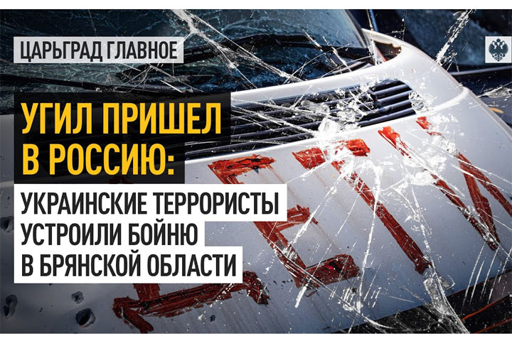 УГИЛ* пришел в Россию: украинские террористы устроили бойню в Брянской области