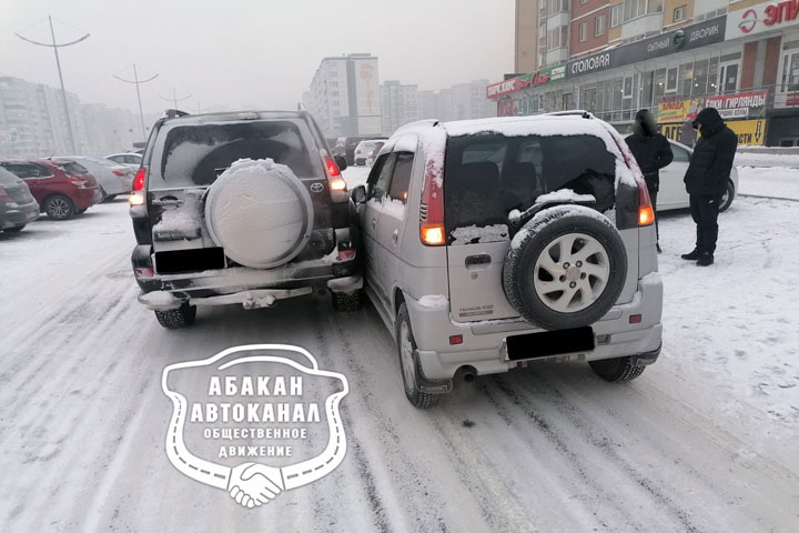 В Абакане «Крузак» притер малыша