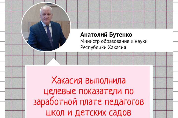 Хакасия выполнила целевые показатели по заработной плате педагогов