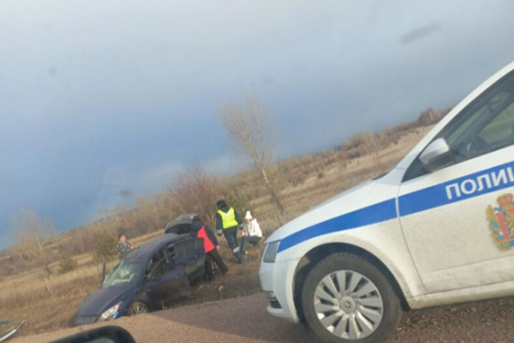 Серьезное ДТП произошло на въезде в Минусинск 