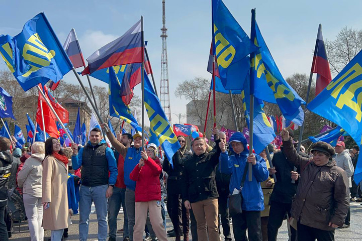 В Хакасии ЛДПР отметила Первомай