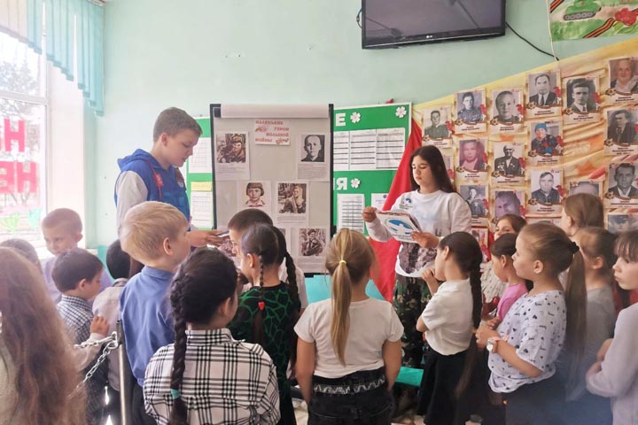 Акцию «Маленькие герои большой войны» провели в Белом Яре 