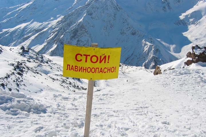 В горах Хакасии лавиноопасно