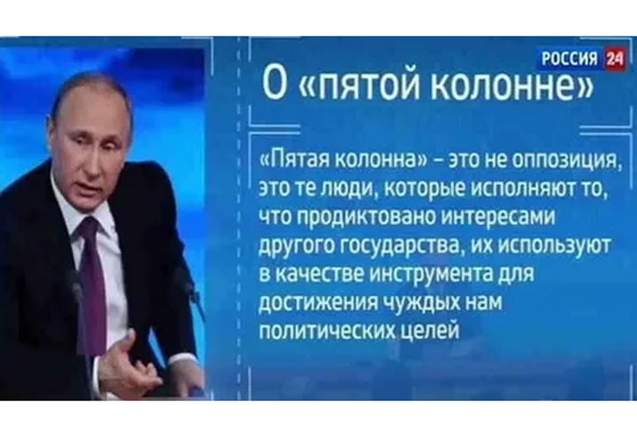 Пятая колонна помогает западу  душить Россию. Экономическая война объявлена