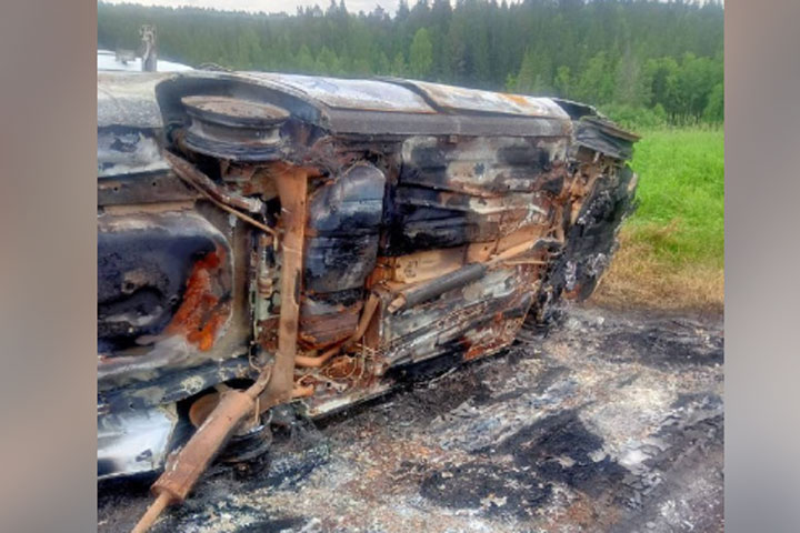 Мужчину подозревают в убийстве возлюбленной, труп которой нашел грибник в обгоревшей машине