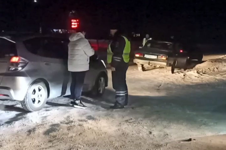 Перед праздниками в Усть-Абаканском районе устроили облаву на пьяных водителей 