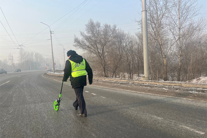 На выезде с Северной дамбы Абакана изменят движение