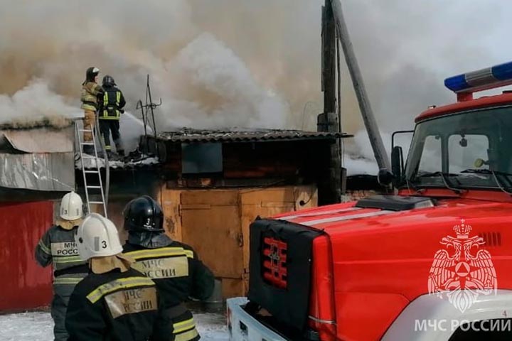 В Табате сгорел курятник с 35 курицами 