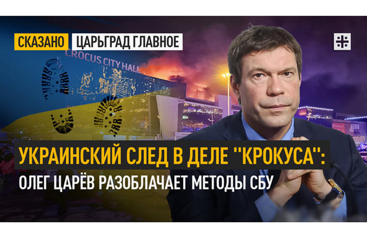 Украинский след в деле «Крокуса»: Олег Царёв разоблачает методы СБУ