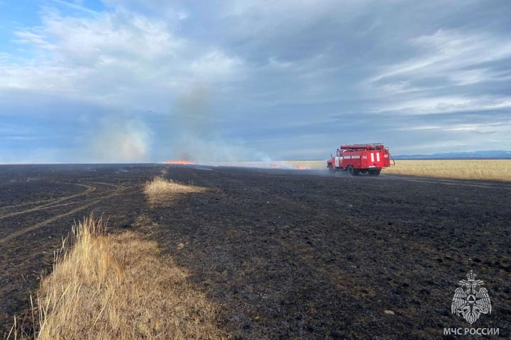 В Черногорске, Усть-Абаканском и Ширинском районах ликвидированы крупные палы