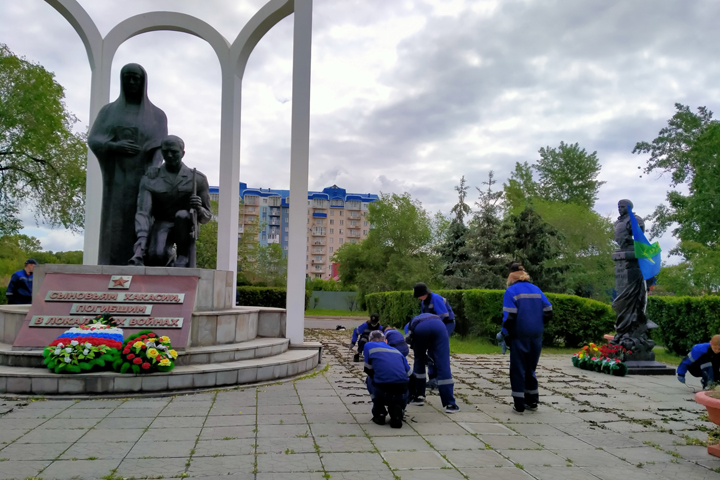 В Абакане начали работу трудотряды 