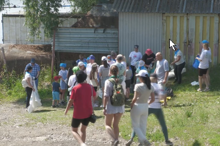 Всероссийская акция «Вода России» прошла в Саяногорске