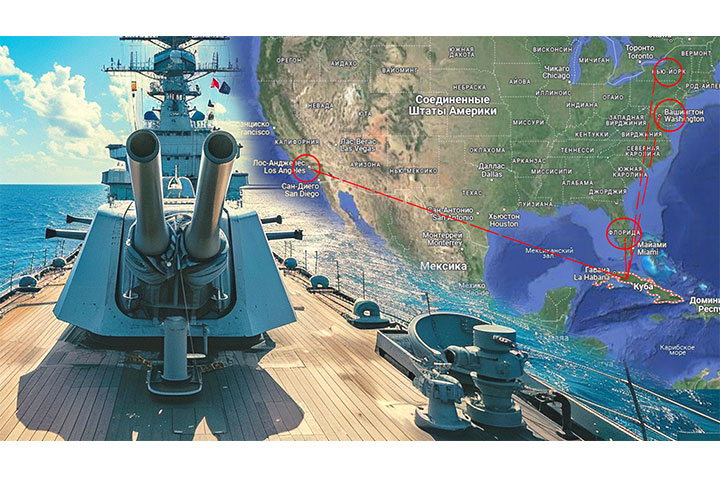 Русские корабли на Кубе попали под прицел