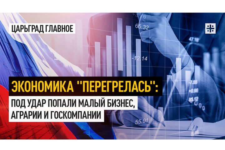 Экономика «перегрелась»: Под удар попали малый бизнес, аграрии и госкомпании