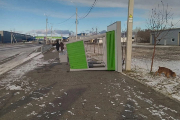 В Саяногорске попадали новые красивые остановки