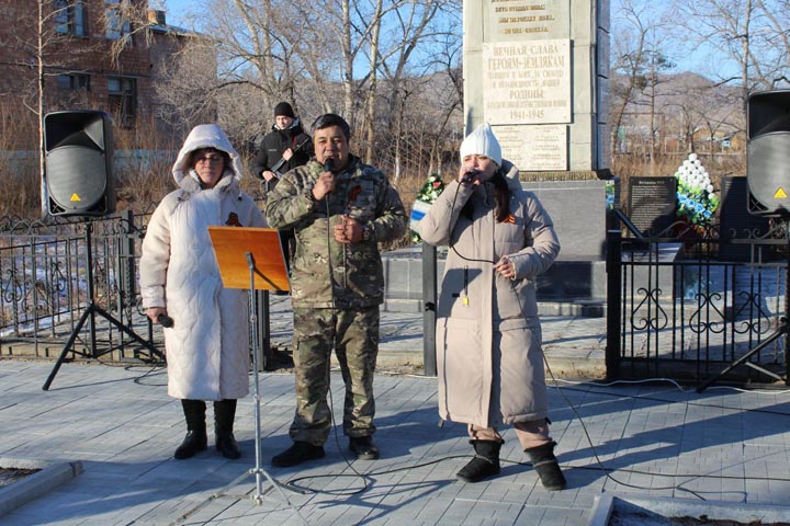 В Хакасии открыли ещё одну Аллею памяти