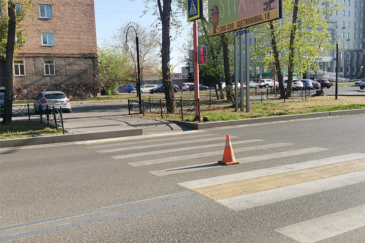 В Абакане на пешеходном переходе травмирован ребенок, водитель скрылся