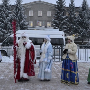 В Бограде прошло открытие новогодней Елки