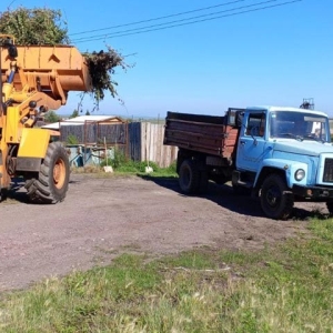 В Шира ликвидируют стихийные свалки 