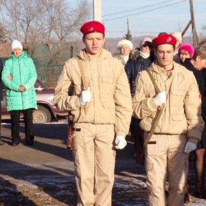 В Знаменке после реконструкции открыли памятник воинам